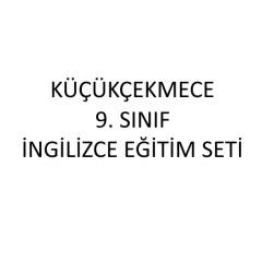 Küçükçekmece 9. Sınıf İngilizce Eğitim Seti